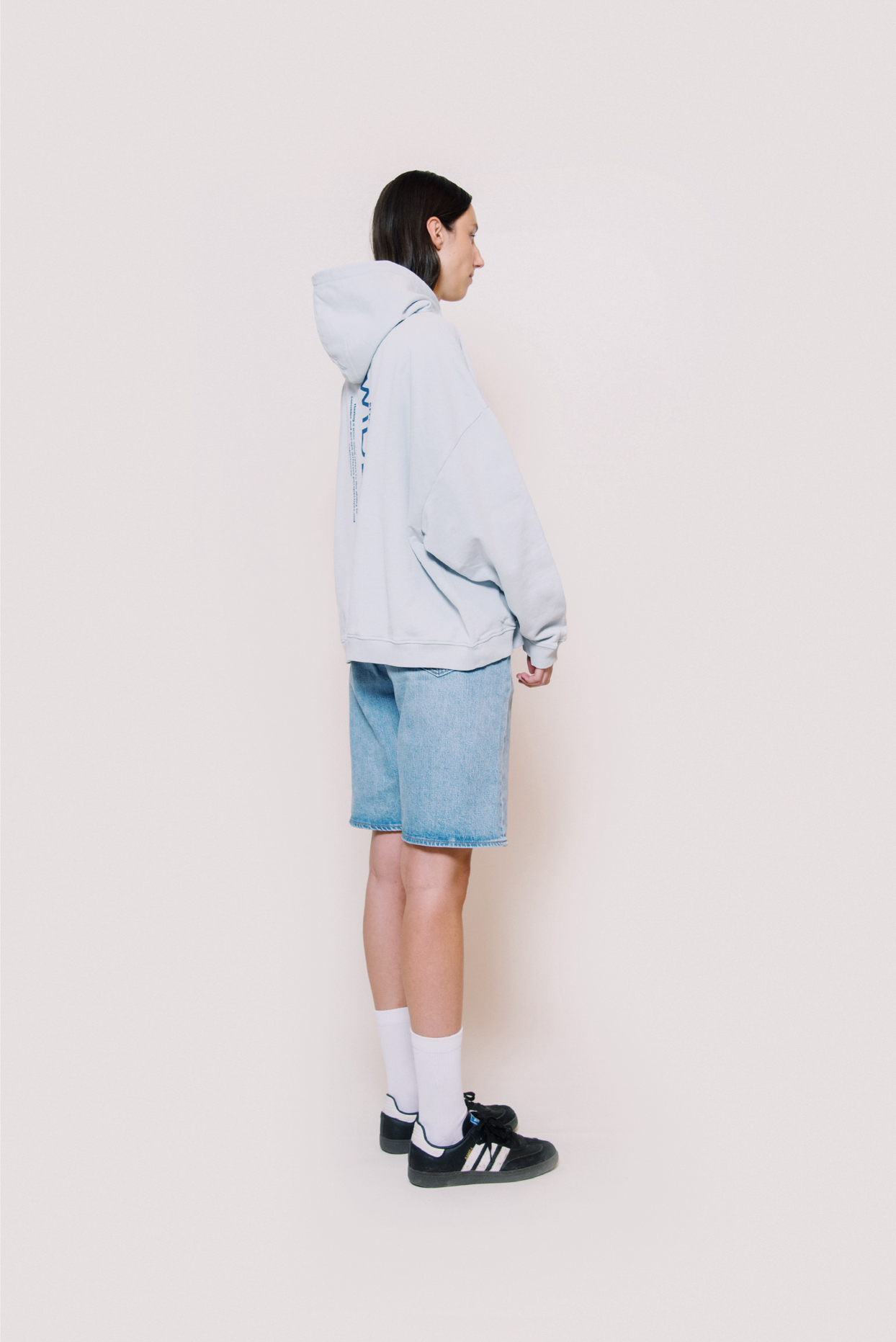 Origins Hoodie Baby Blue